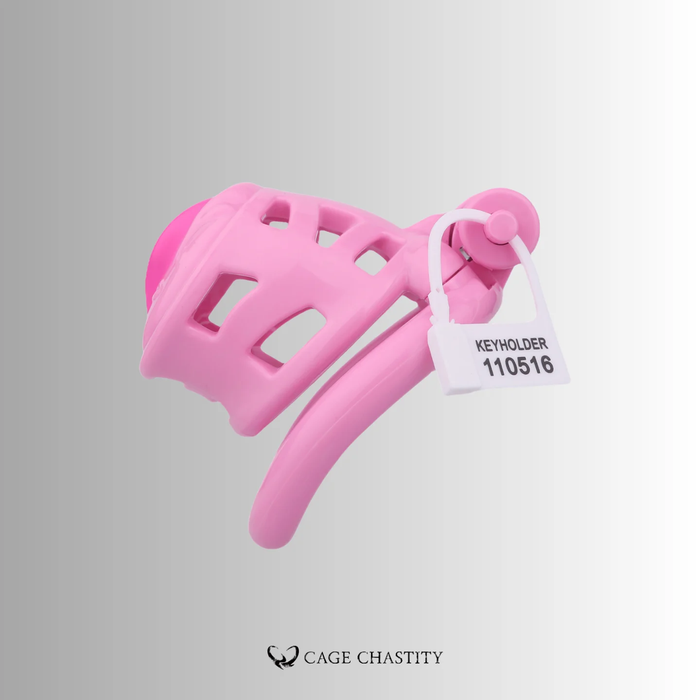 Extended Pussy Chastity Cage – Catheter Option