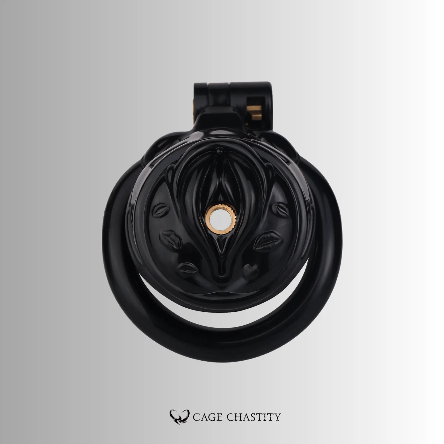 Extended Pussy Chastity Cage – Catheter Option