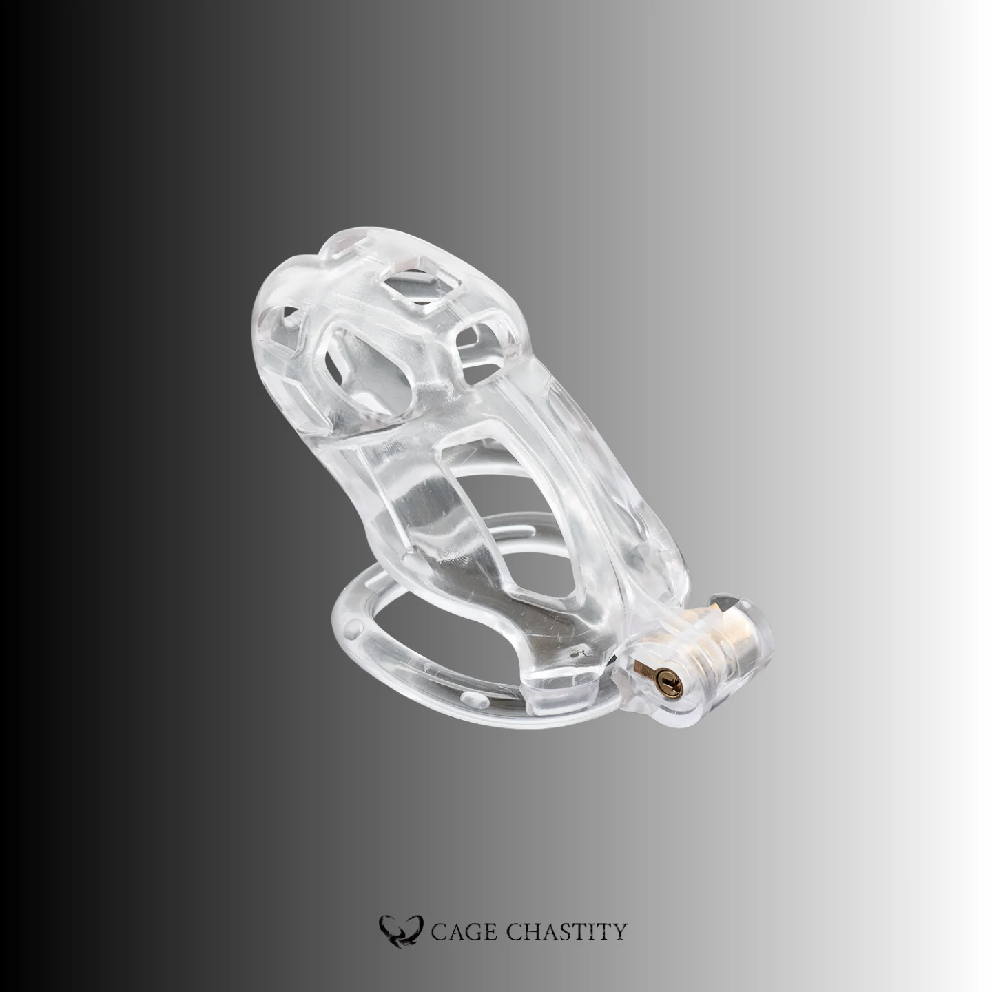 large size clear chastity cage for expirement