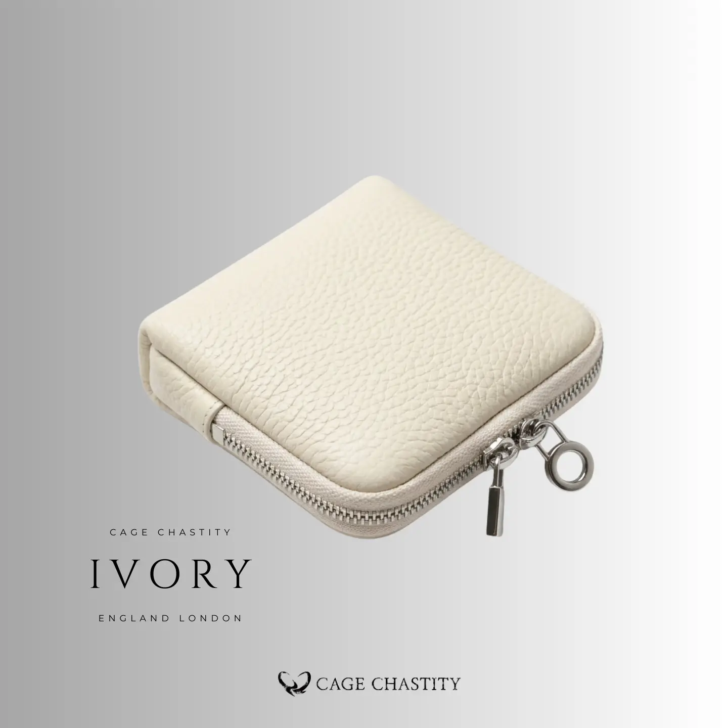 Full-Grain Leather Chastity Storage Case – 6-Compartment Organizer