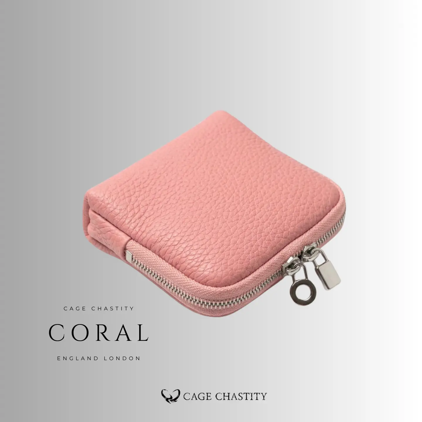 Full-Grain Leather Chastity Storage Case – 6-Compartment Organizer