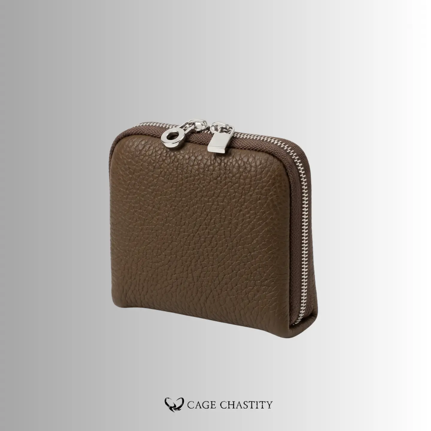 Full-Grain Leather Chastity Storage Case – 6-Compartment Organizer