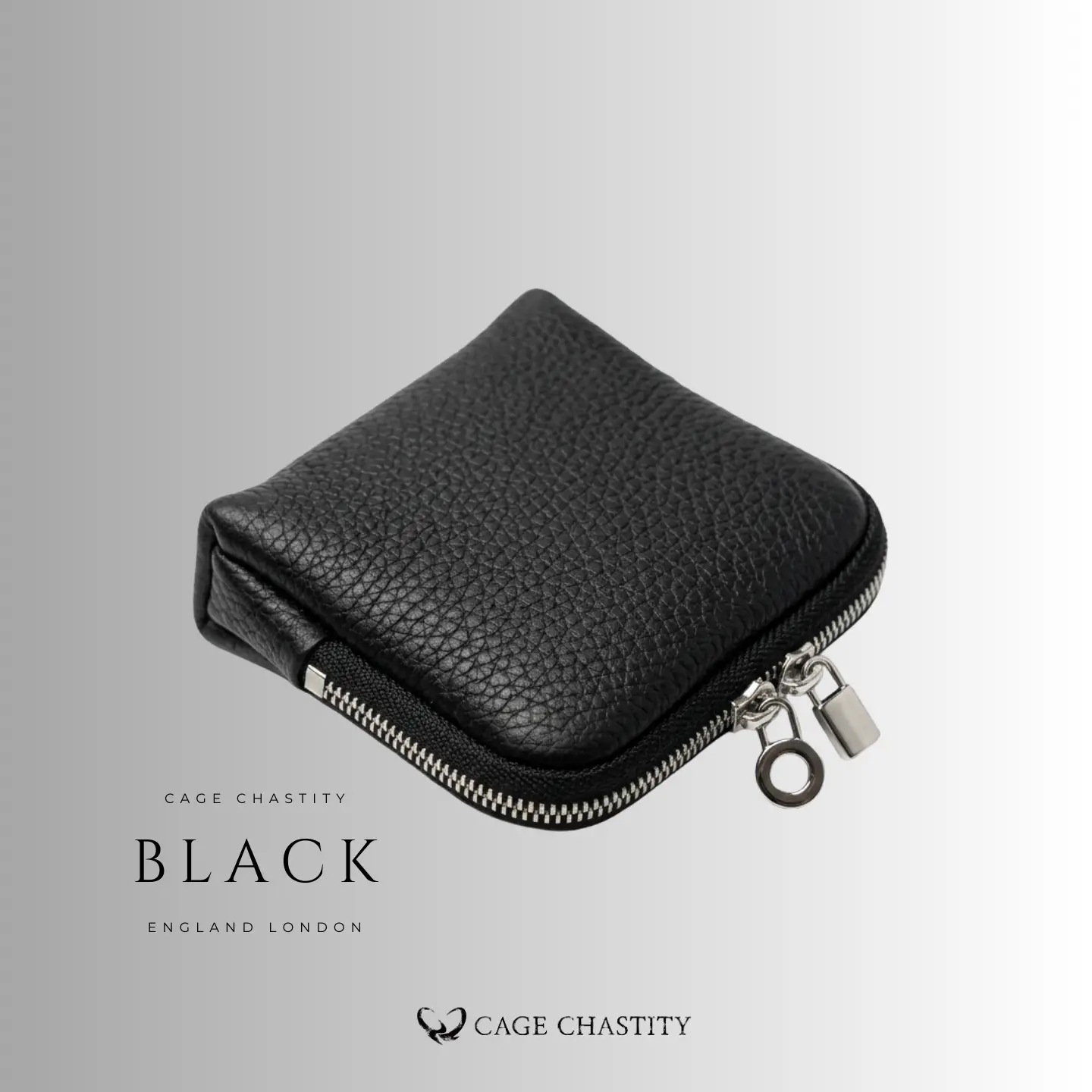 Full-Grain Leather Chastity Storage Case – 6-Compartment Organizer