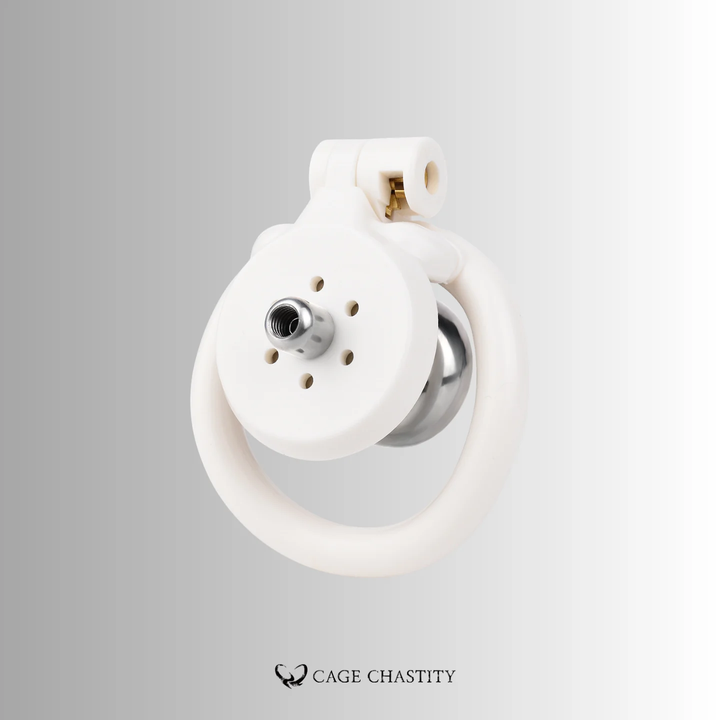 White 3-in-1 Modular Chastity Cage – CCK1020