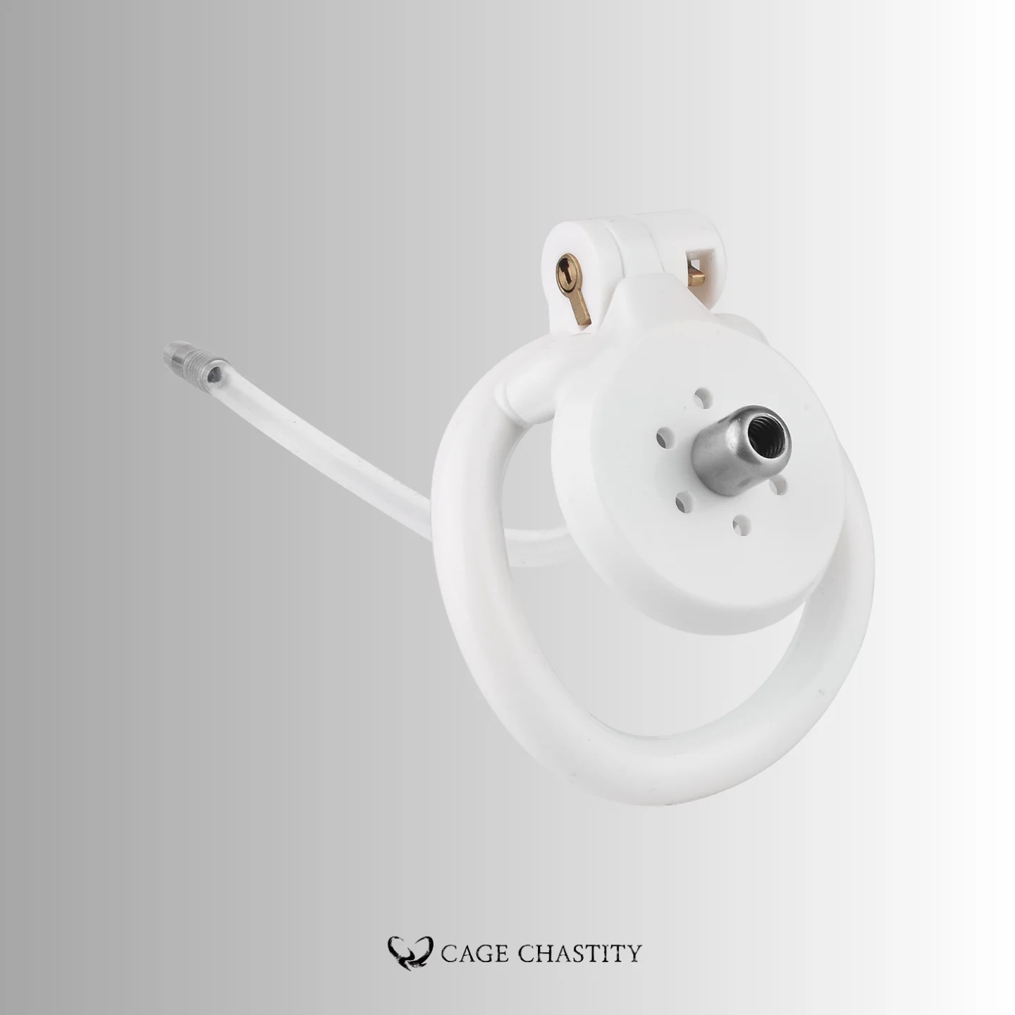 White 3-in-1 Modular Chastity Cage – CCK1020