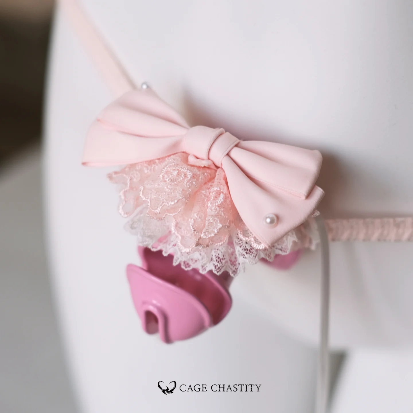 Blush Dream Elastic Support Strap – 0.39" (1 cm) Width