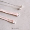 Blush Dream Elastic Support Strap – 0.39" (1 cm) Width