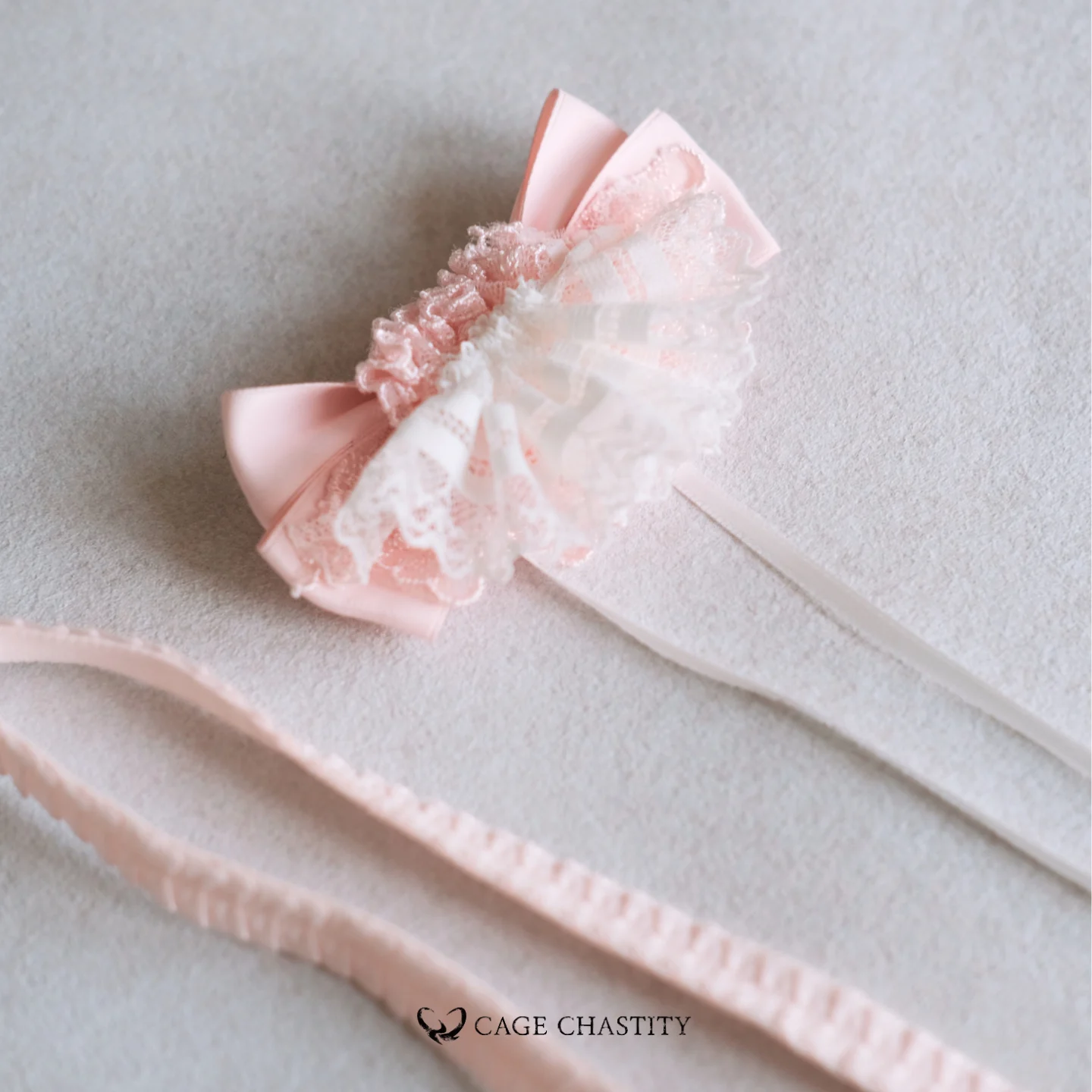 Blush Dream Elastic Support Strap – 0.39" (1 cm) Width