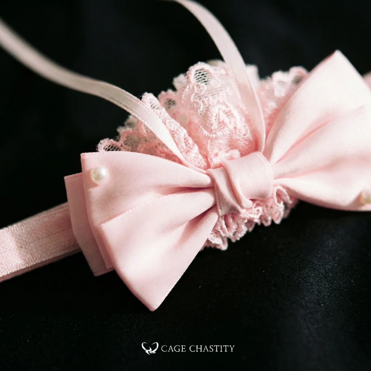 Blush Dream Elastic Support Strap – 0.39" (1 cm) Width