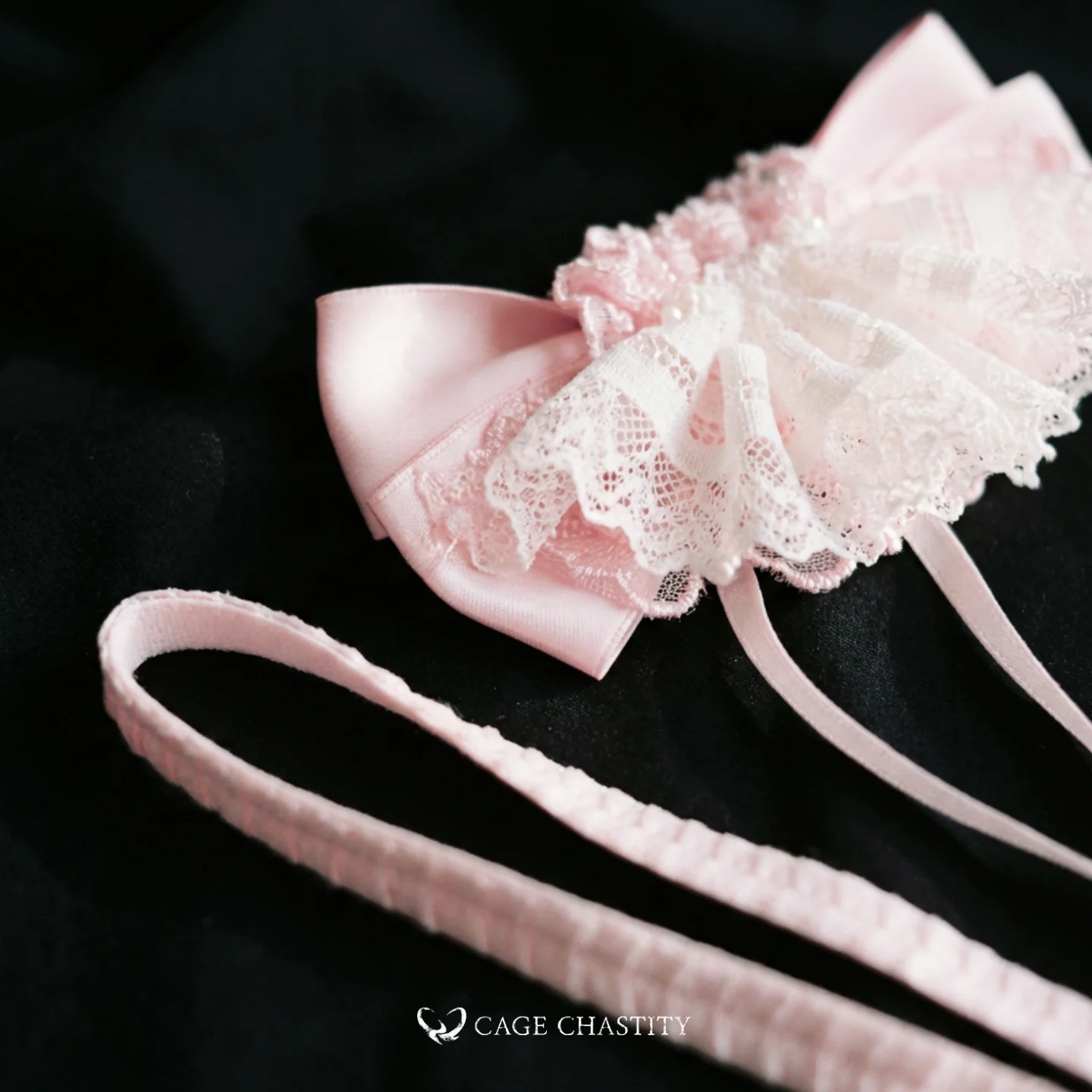 Blush Dream Elastic Support Strap – 0.39" (1 cm) Width