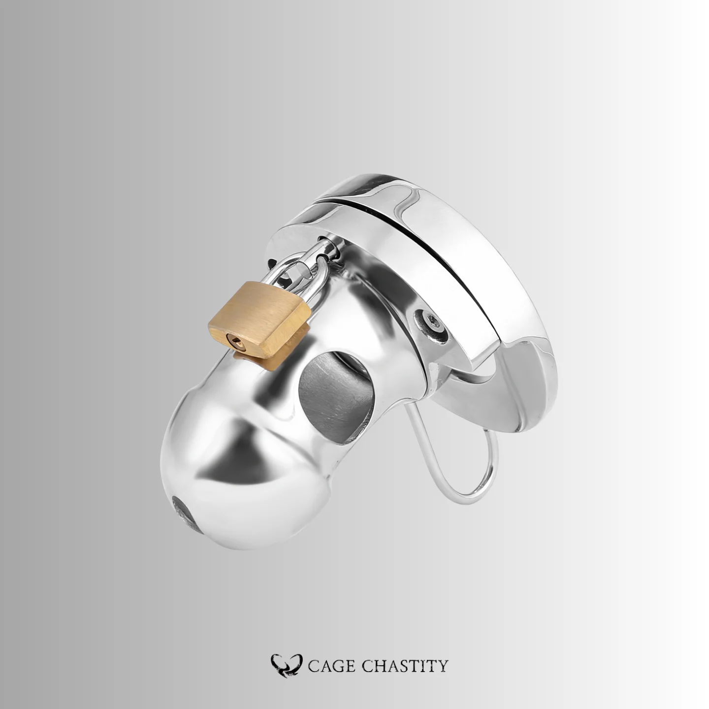 Heavy Solid Dome Ball Stretcher Chastity Cage – LK02