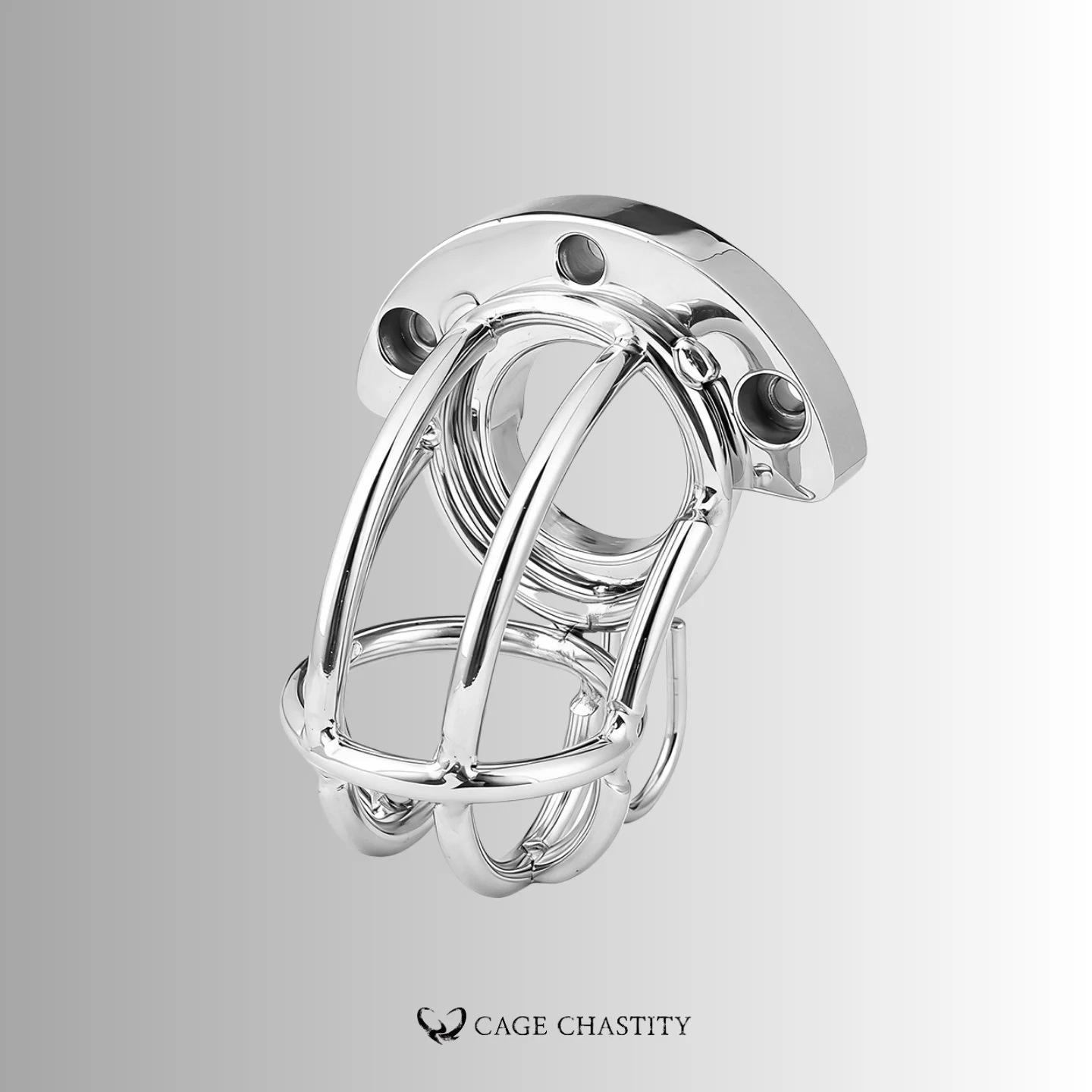 Open Bar Ball Stretcher Chastity Cage – Ventilated Control – LK03