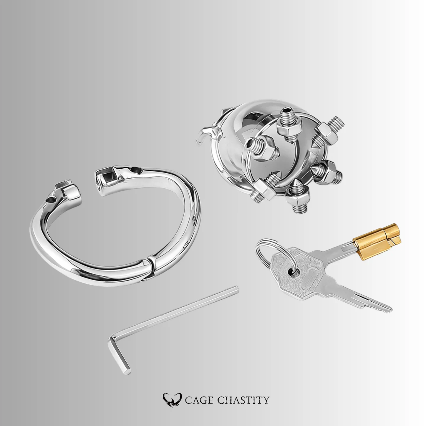 Spike Control Chastity Cage – LK04