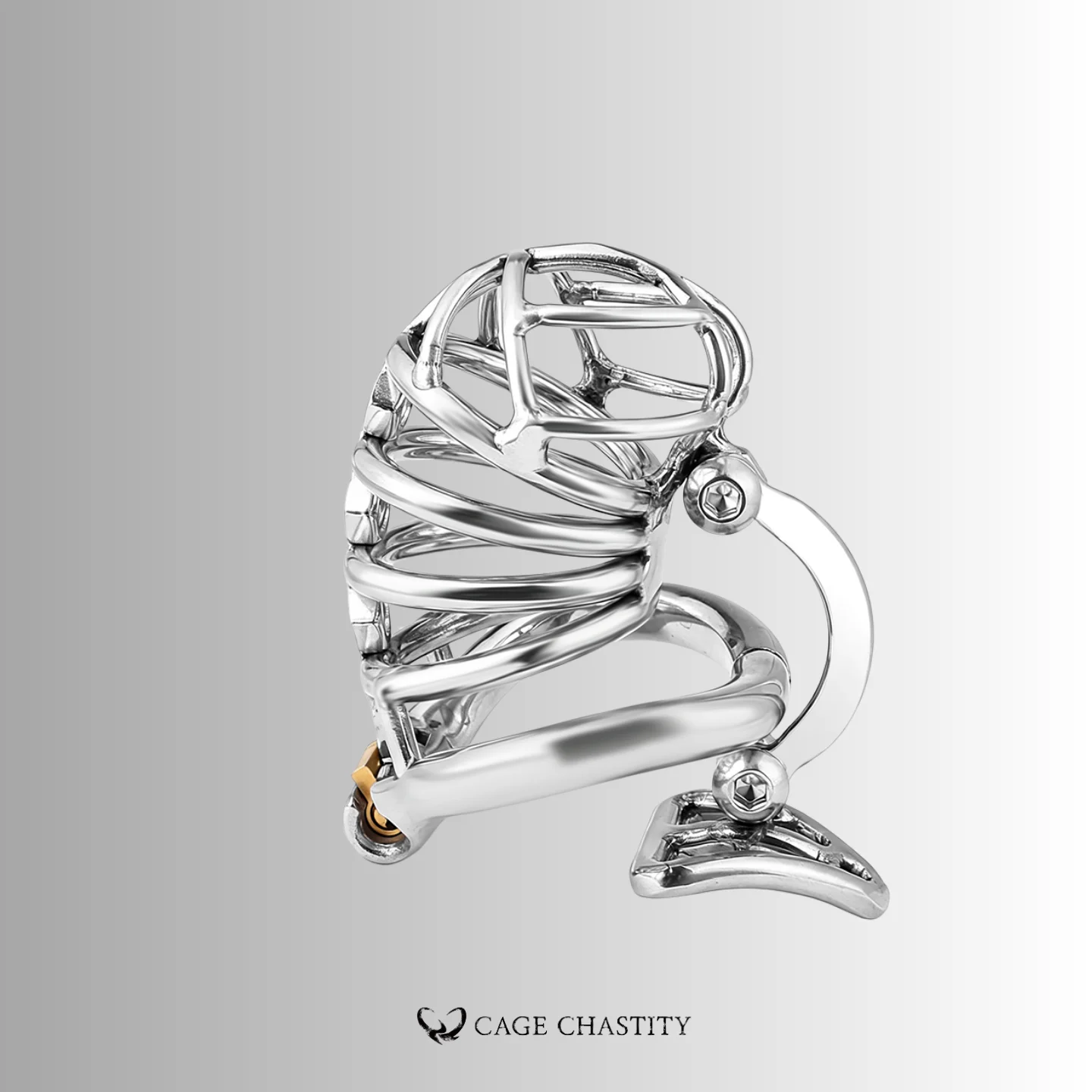 Ball Divider Chastity Cage – Adjustable Spike Pressure – LK05
