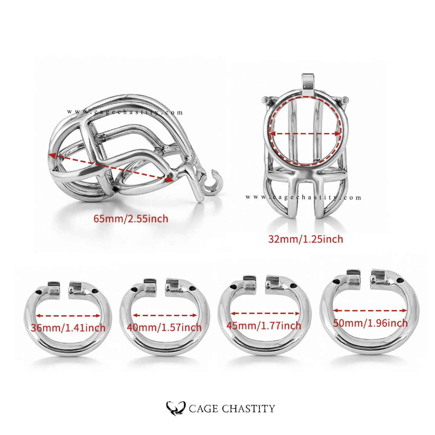 NO PAROLE Chastity Cage – LK07