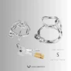 No Escape Chastity Cage – Ball Divider Control – LK08