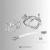 No Escape Chastity Cage – Ball Divider Control – LK08