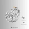 No Escape Chastity Cage – Ball Divider Control – LK08