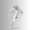 No Escape Chastity Cage – Ball Divider Control – LK08