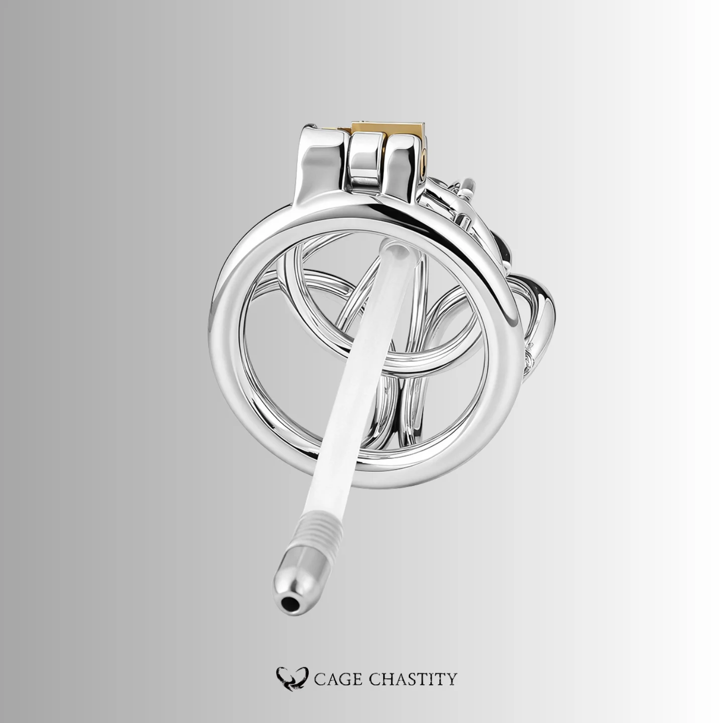 No Escape Chastity Cage – Ball Divider Control – LK08