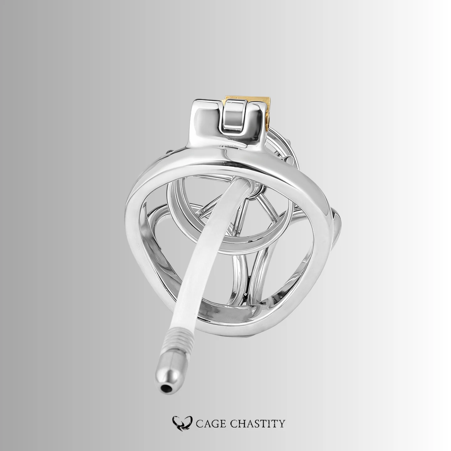 No Escape Chastity Cage – Ball Divider Control – LK08