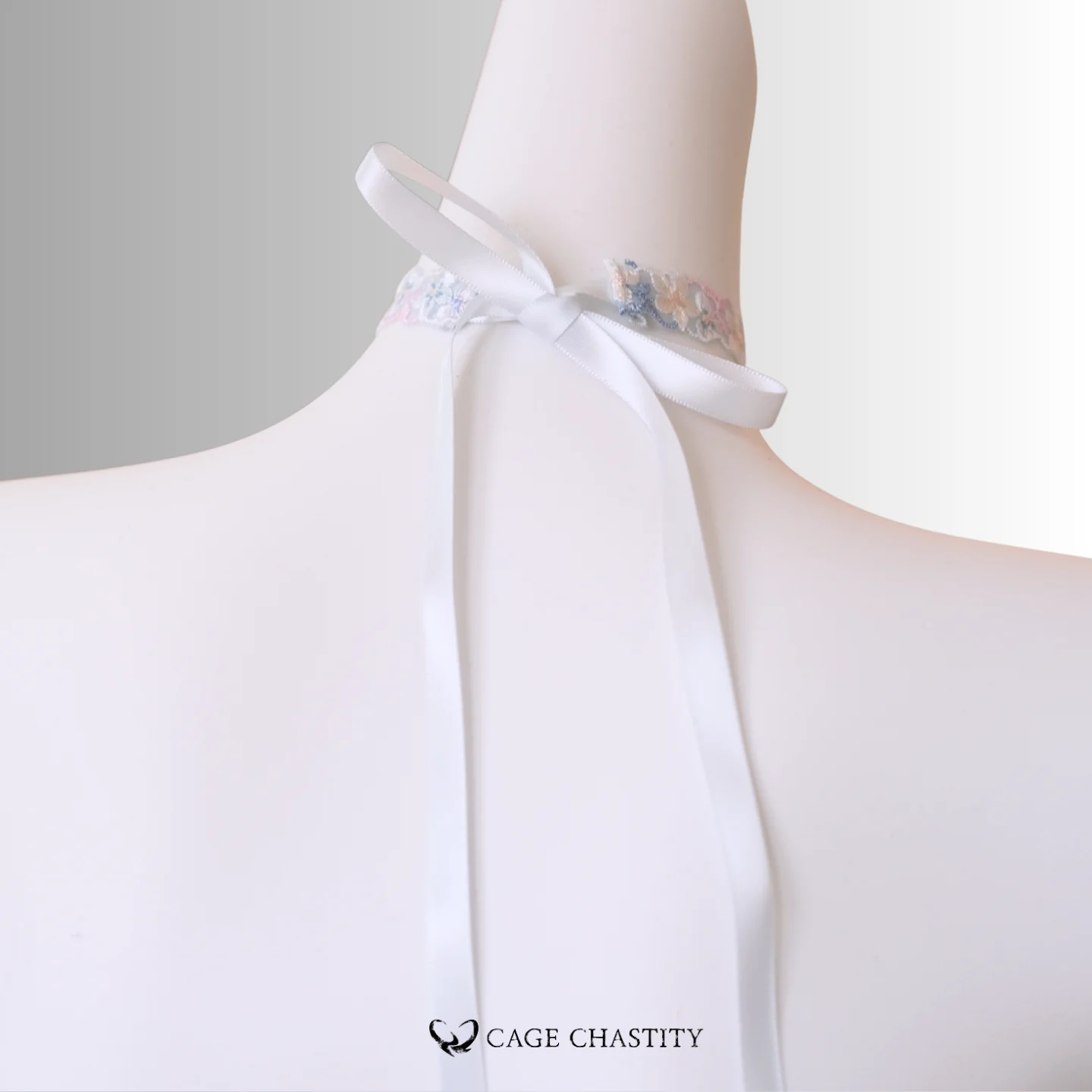 Petal Lace Harness & Garter Set – Hand-Embroidered