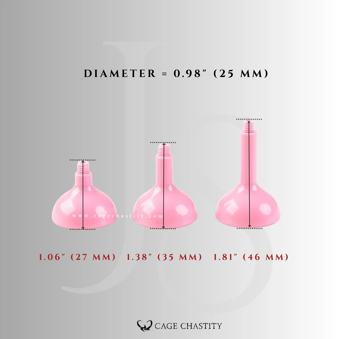 Resin U-Cap Set – 3 Lengths