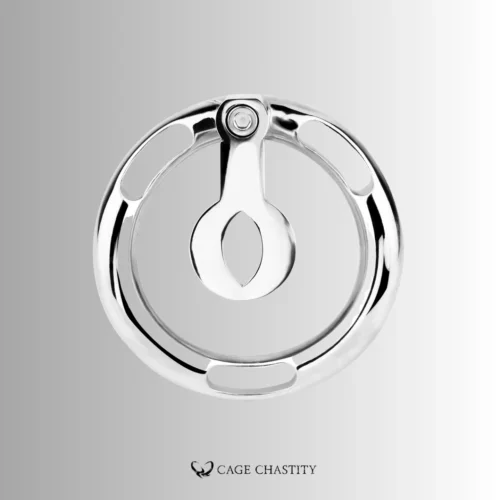 Mini Clit Flat Cage – Strap-Ready Arc Ring – CCS1146