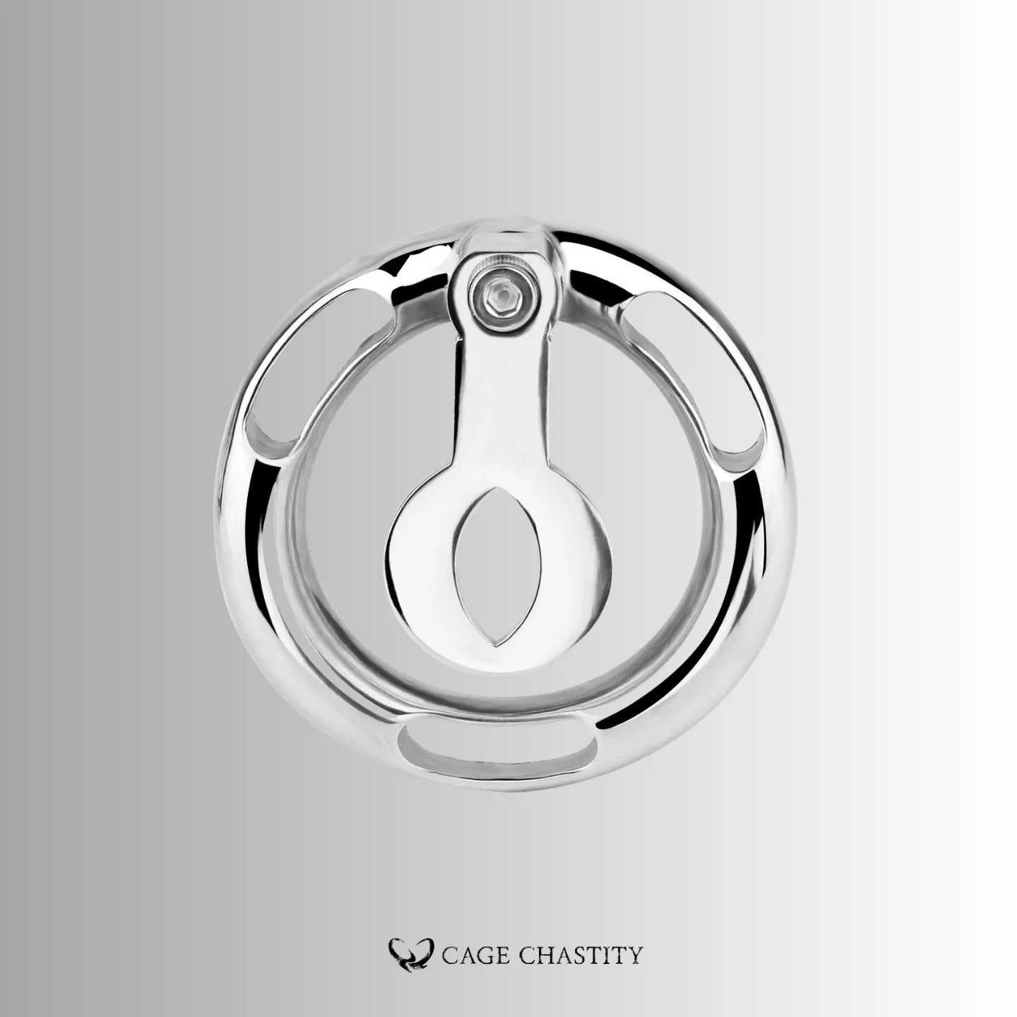 Mini Clit Flat Cage – Strap-Ready Arc Ring – CCS1146