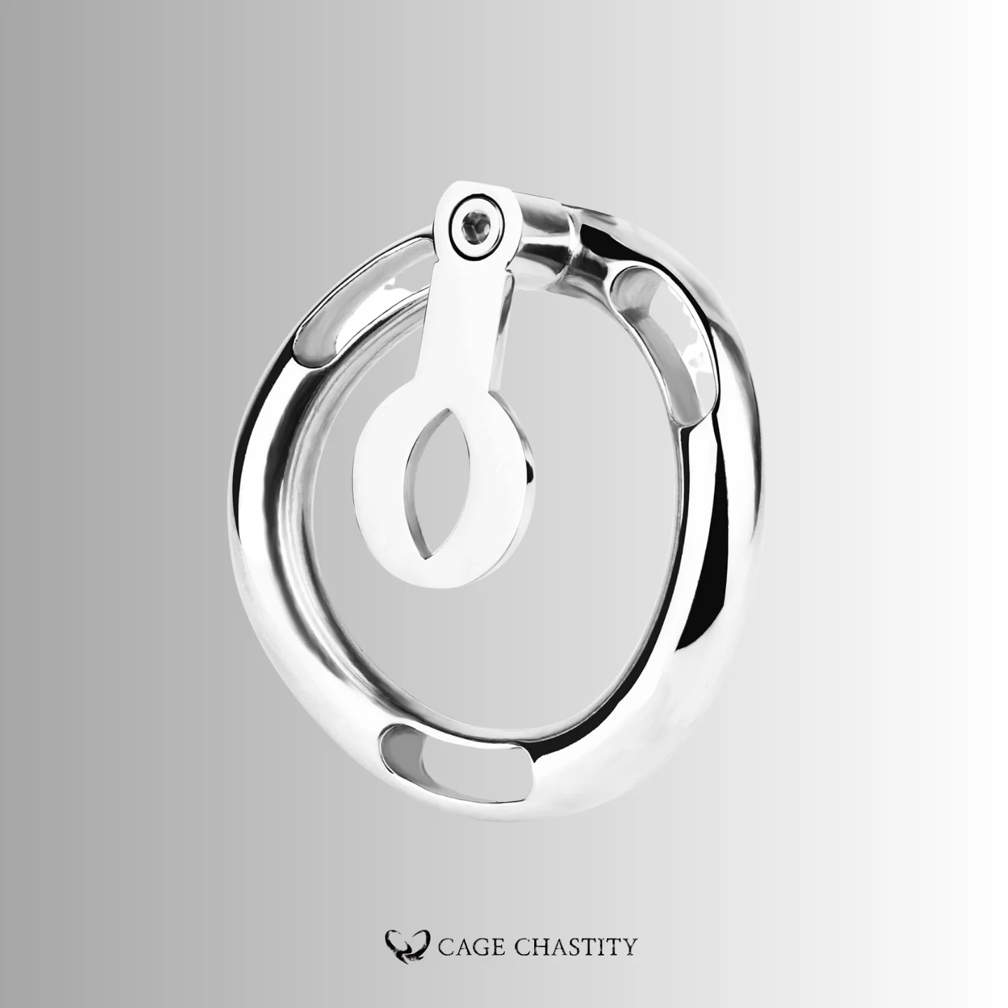 Mini Clit Flat Cage – Strap-Ready Arc Ring – CCS1146