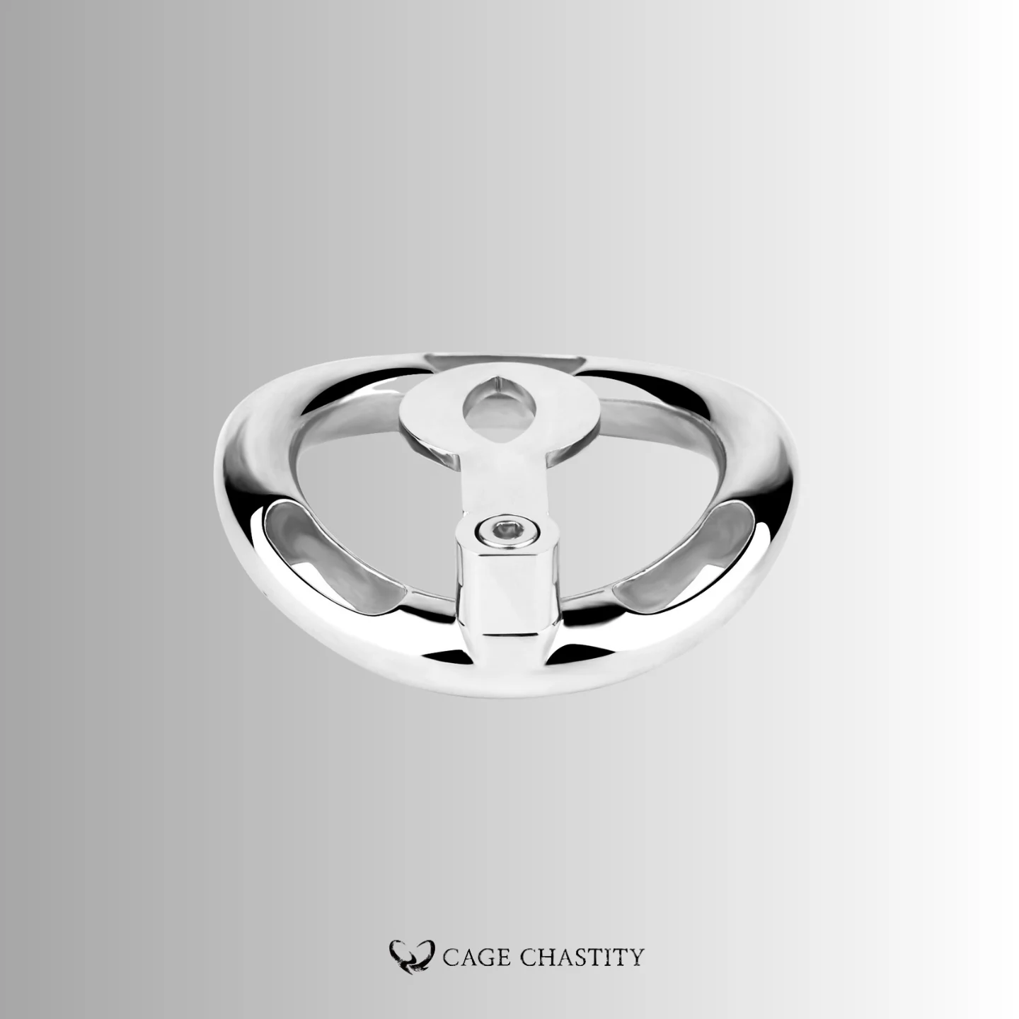 Mini Clit Flat Cage – Strap-Ready Arc Ring – CCS1146