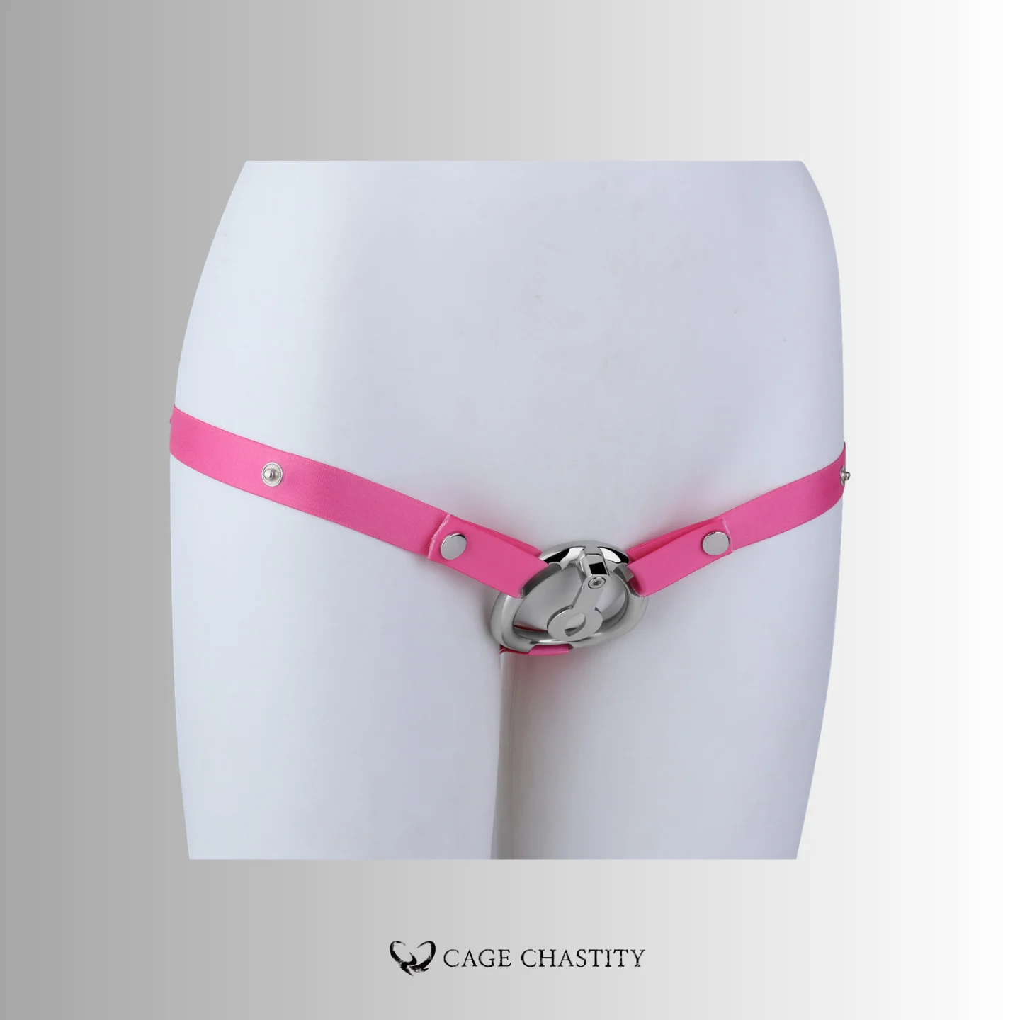 Mini Clit Flat Cage – Strap-Ready Arc Ring – CCS1146