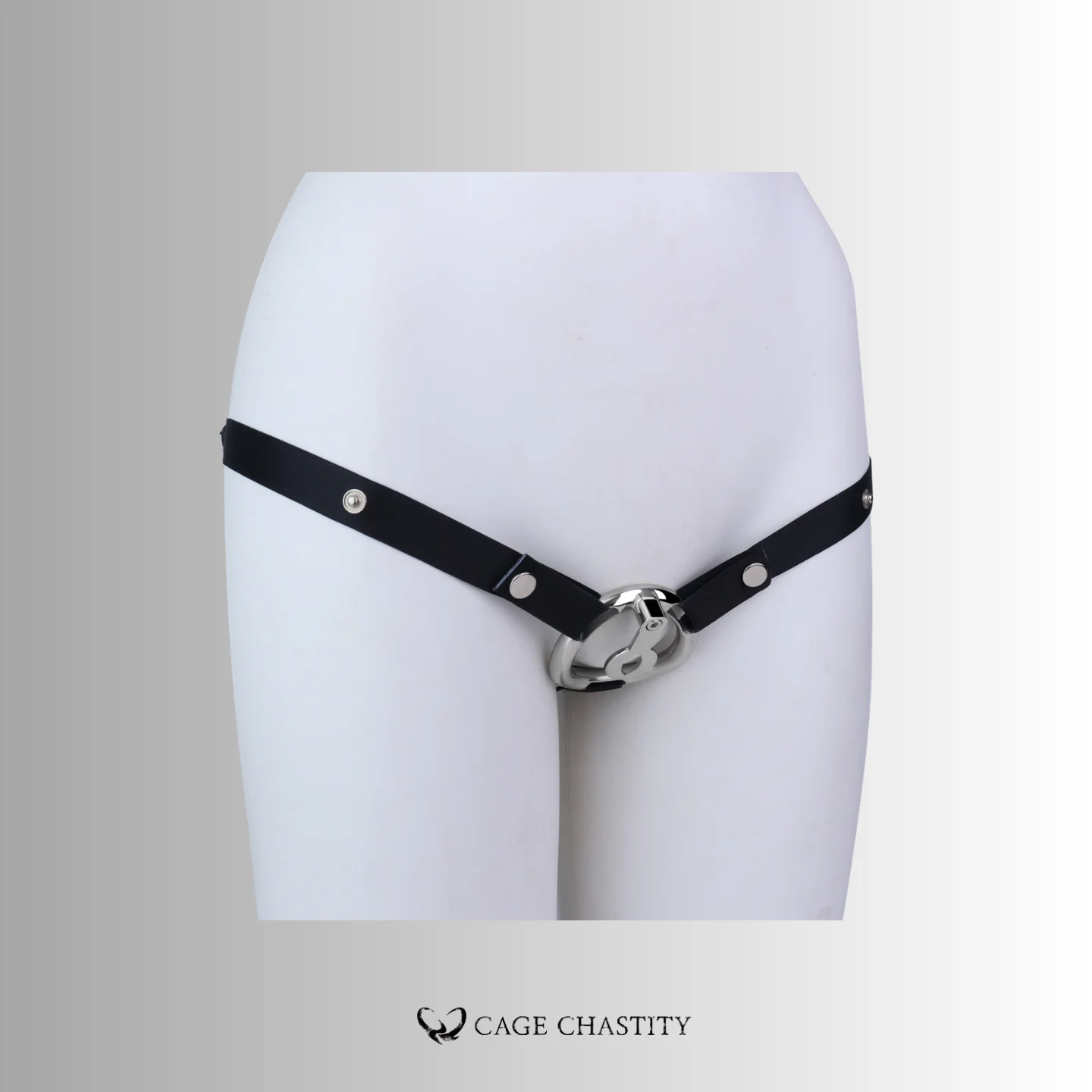 Mini Clit Flat Cage – Strap-Ready Arc Ring – CCS1146