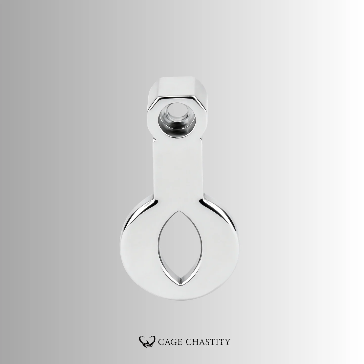 Mini Clit Flat Cage – Strap-Ready Arc Ring – CCS1146