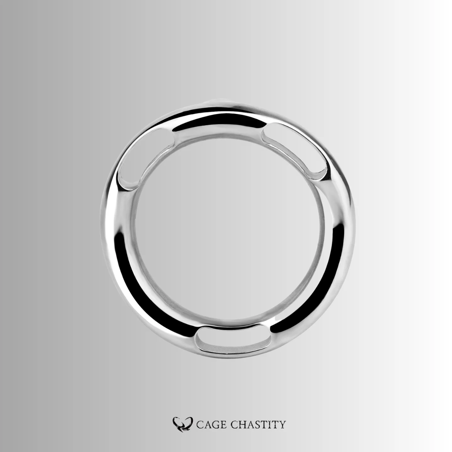 Mini Clit Flat Cage – Strap-Ready Arc Ring – CCS1146