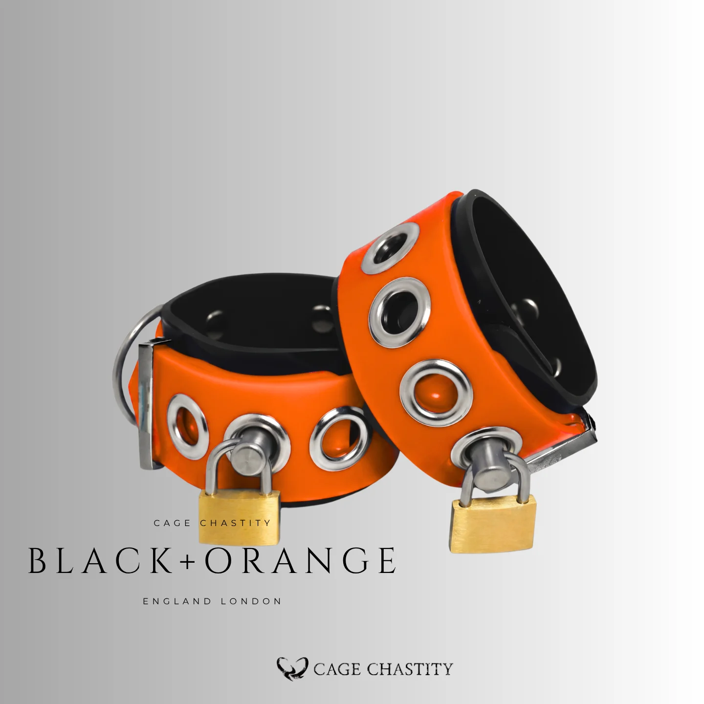 Custom Dual-Layer Silicone Bondage Cuffs with Lock