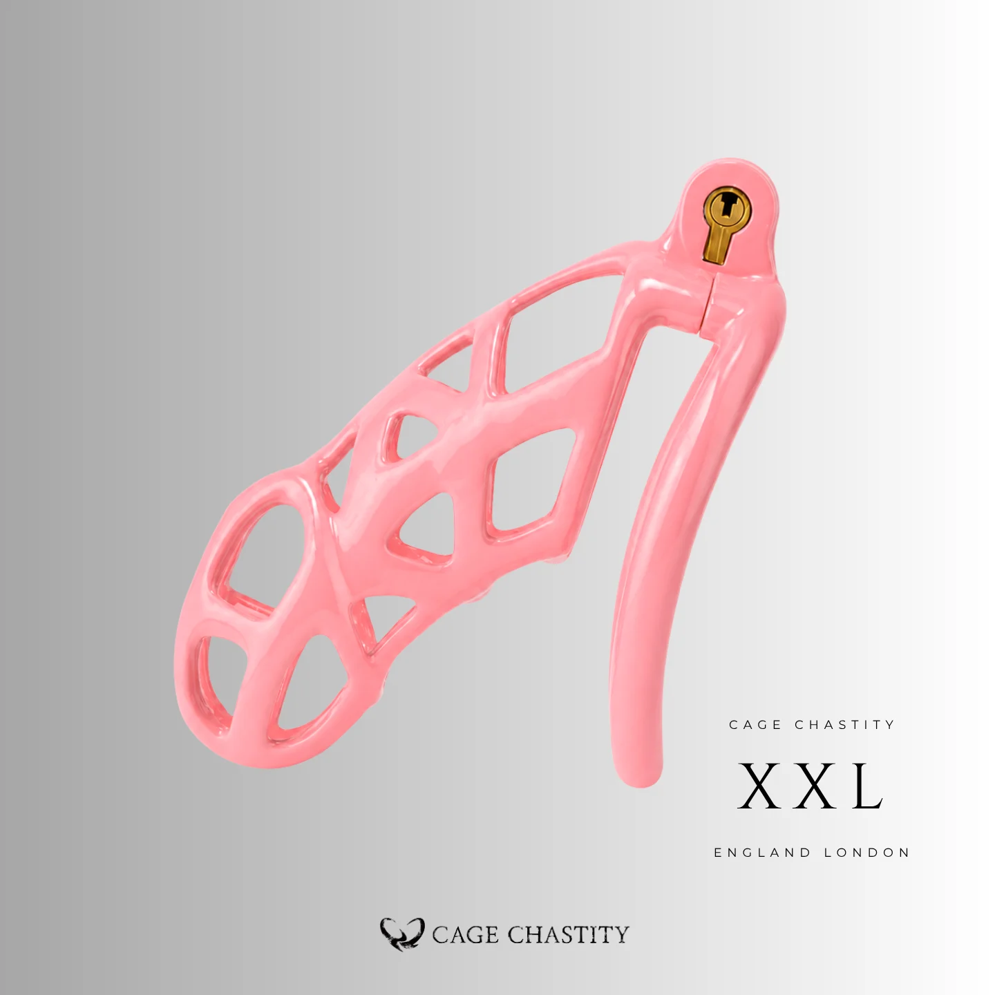 VELVET LOCK — Cobra Chastity Cage — CC09
