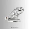 Custom Cobra Chastity Cage – Steel / Gold / Titanium