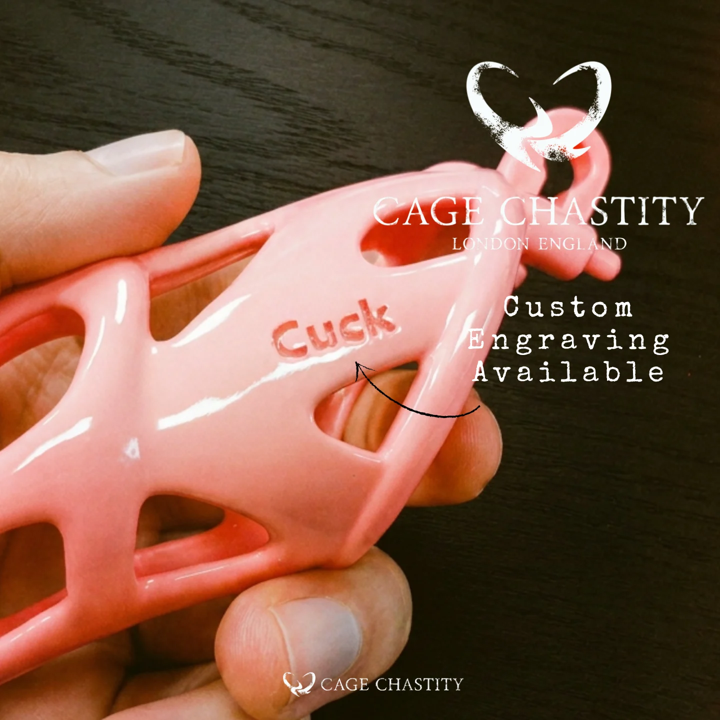 Custom Resin Cobra Chastity Cage