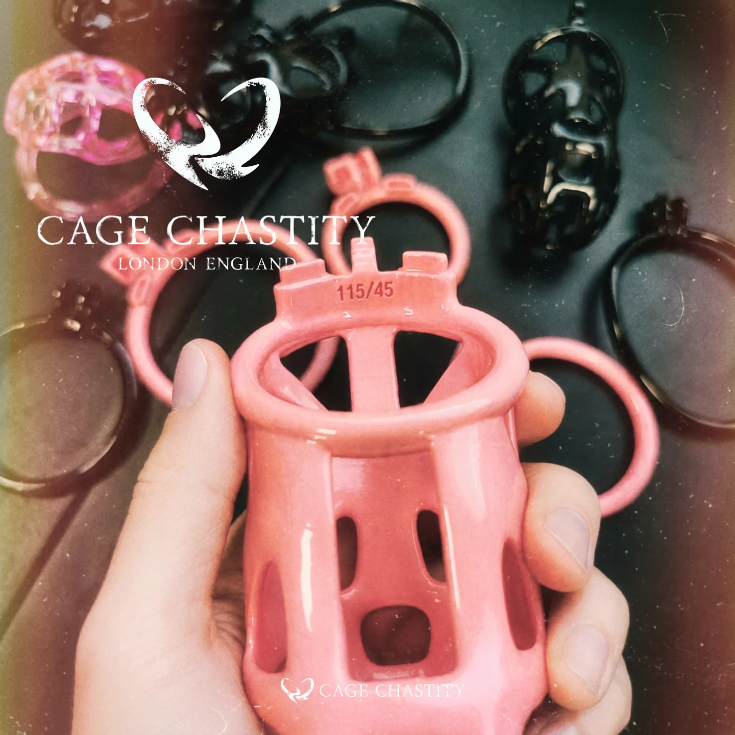 Custom Resin Cobra Chastity Cage