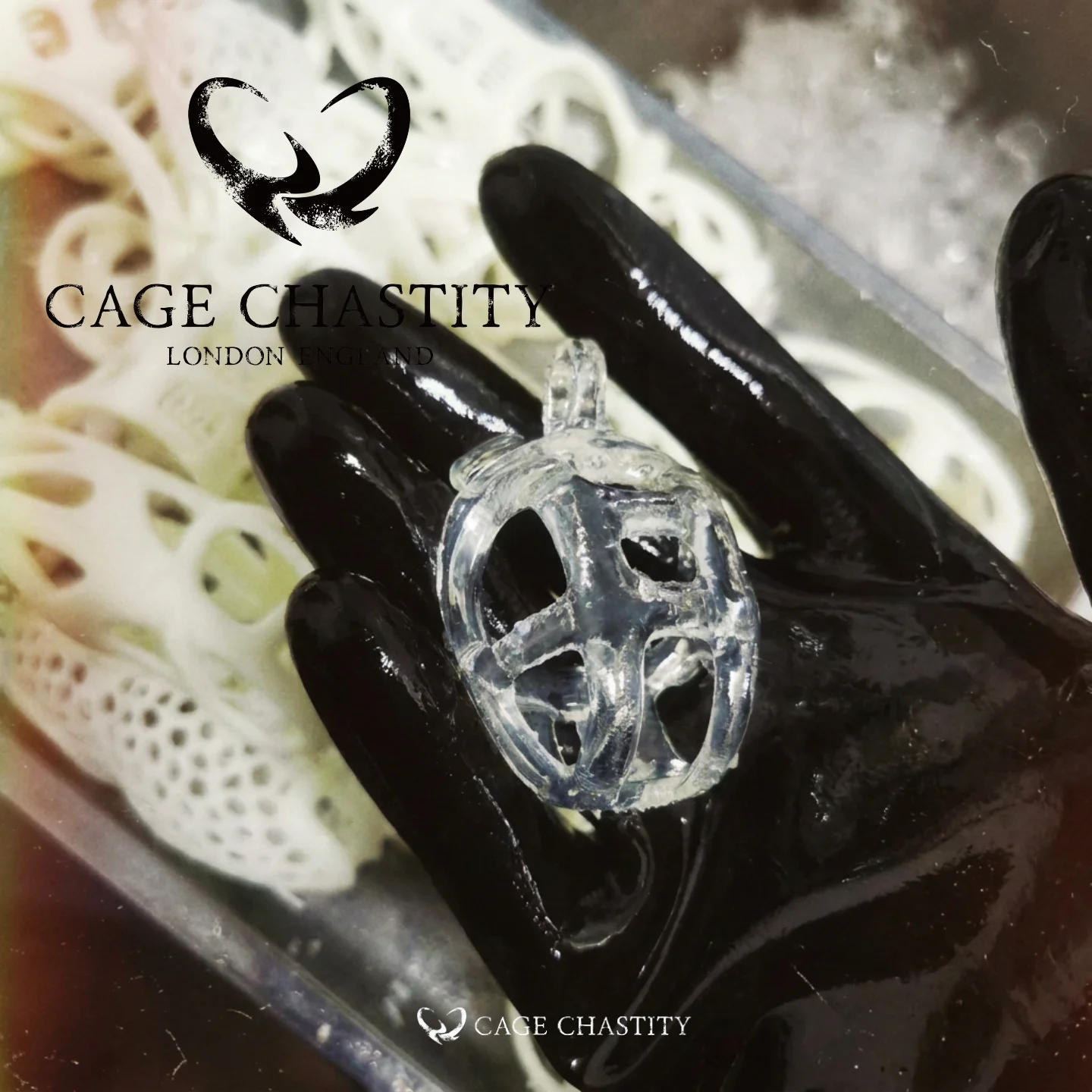 Custom Resin Cobra Chastity Cage