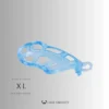 Glacier Blue Cobra Chastity Cage – 2 Ring Types