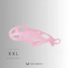 Translucent Pink Cobra Chastity Cage – 2 Ring Types