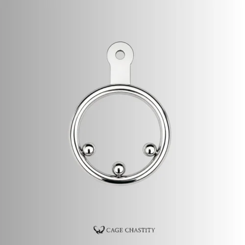 Chastity Anti-Off Ring – Single Hex Lock – AC13