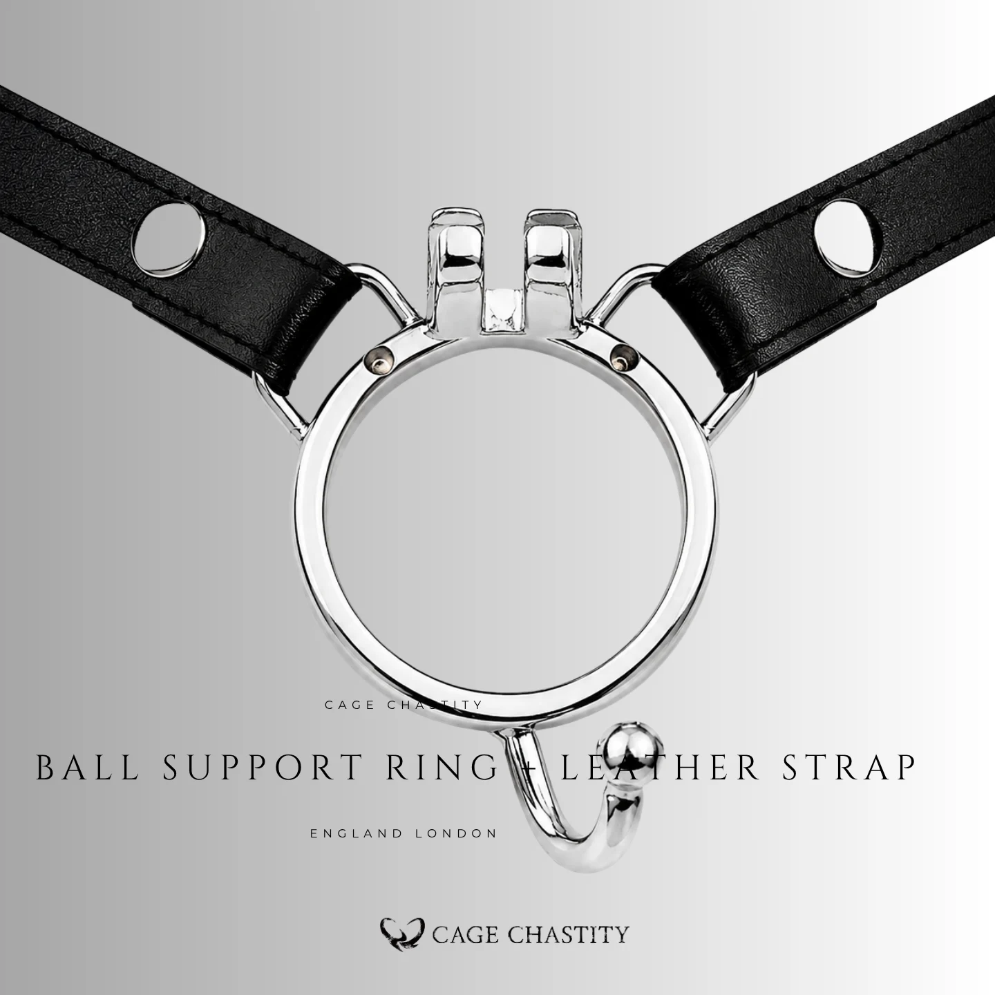Chastity Cage Ring – Ball Support – AC14