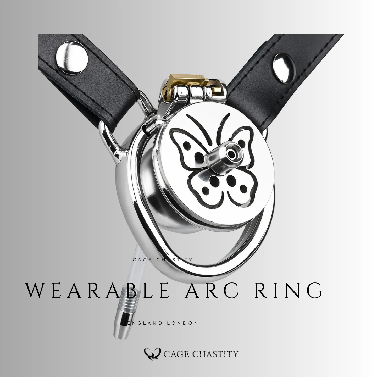Butterfly Feminine Chastity Cage – CCK1008
