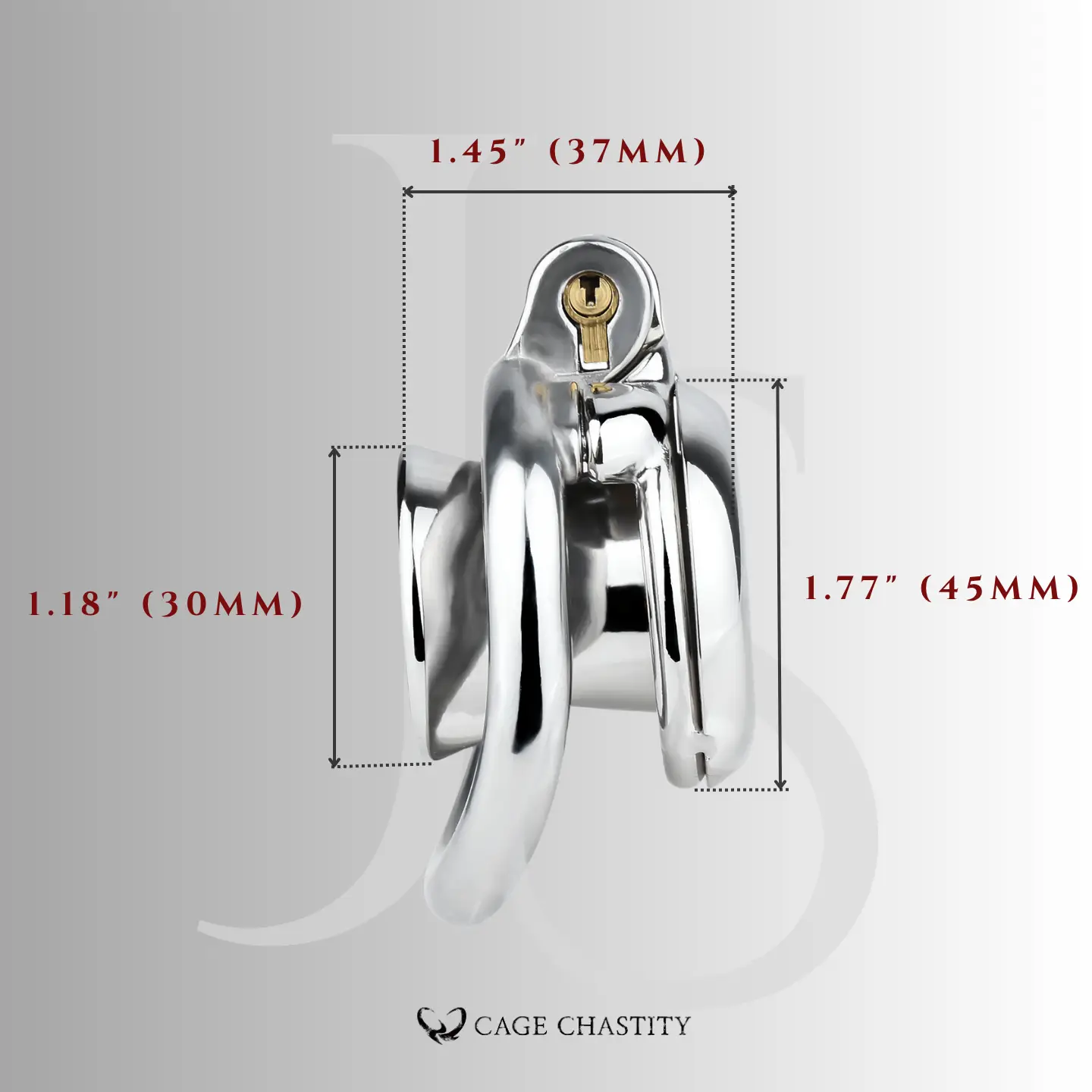 InnerLock Inverted Chastity Cage – Catheter Optional – CCK1033