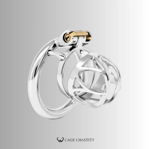 Open-Tip Lightweight Steel Chastity Cage  – CCK1175