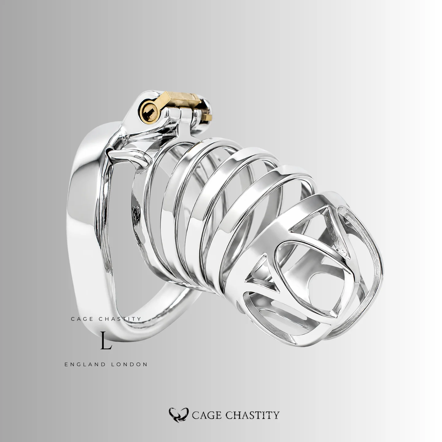 Open-Tip Lightweight Steel Chastity Cage  – CCK1175