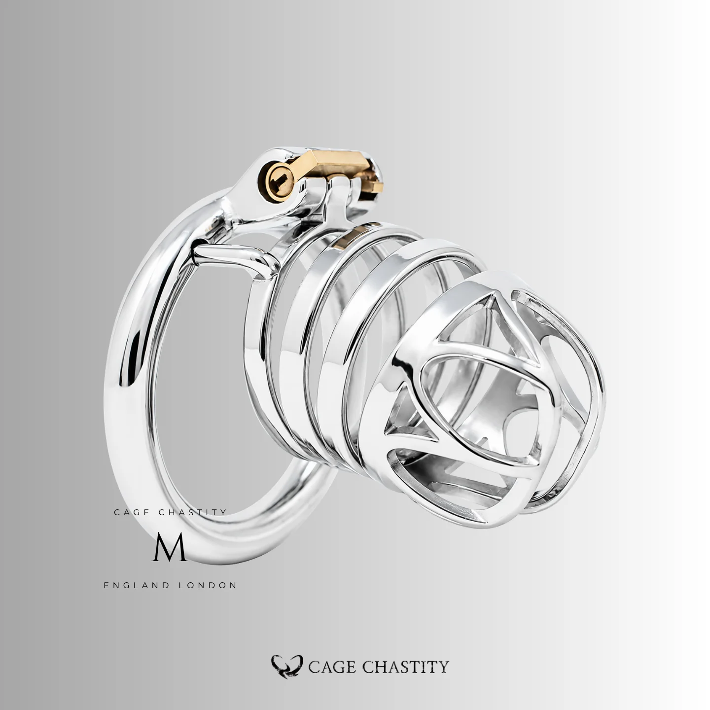 Open-Tip Lightweight Steel Chastity Cage  – CCK1175